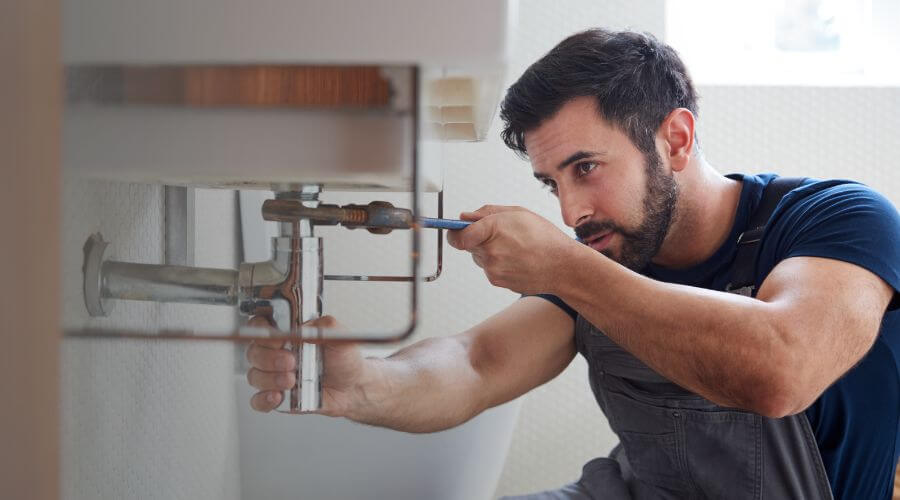 Tankless water heater installation in Vieques, PR